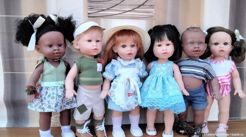 Малыши — Куклы Marina & Pau (Марина Пау): испанские пупсы и малыши
