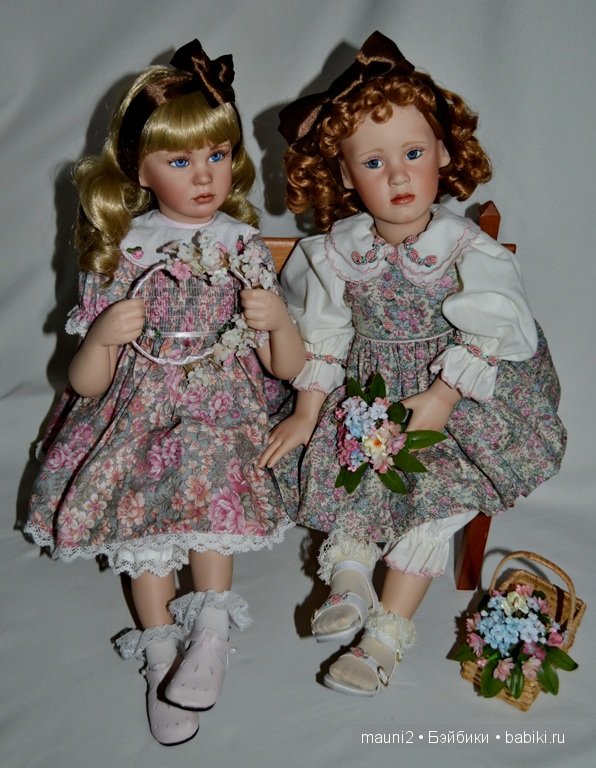 Влюбленные в лето мечтательницы. Фарфоровые куклы Pamela Phillips