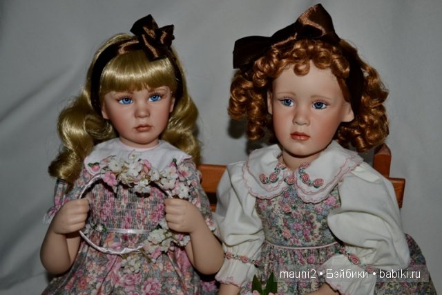 Влюбленные в лето мечтательницы. Фарфоровые куклы Pamela Phillips