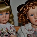 Влюбленные в лето мечтательницы. Фарфоровые куклы Pamela Phillips