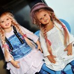 Лилечка и Пукиша – Химми-малышки! Lillemore, Puki от Annette Himstedt