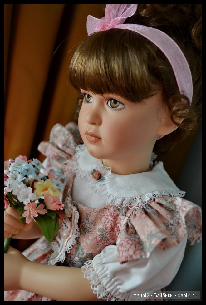 Хорошая девочка Эшли. Фарфоровая кукла Pamela Phillips (фото 10)