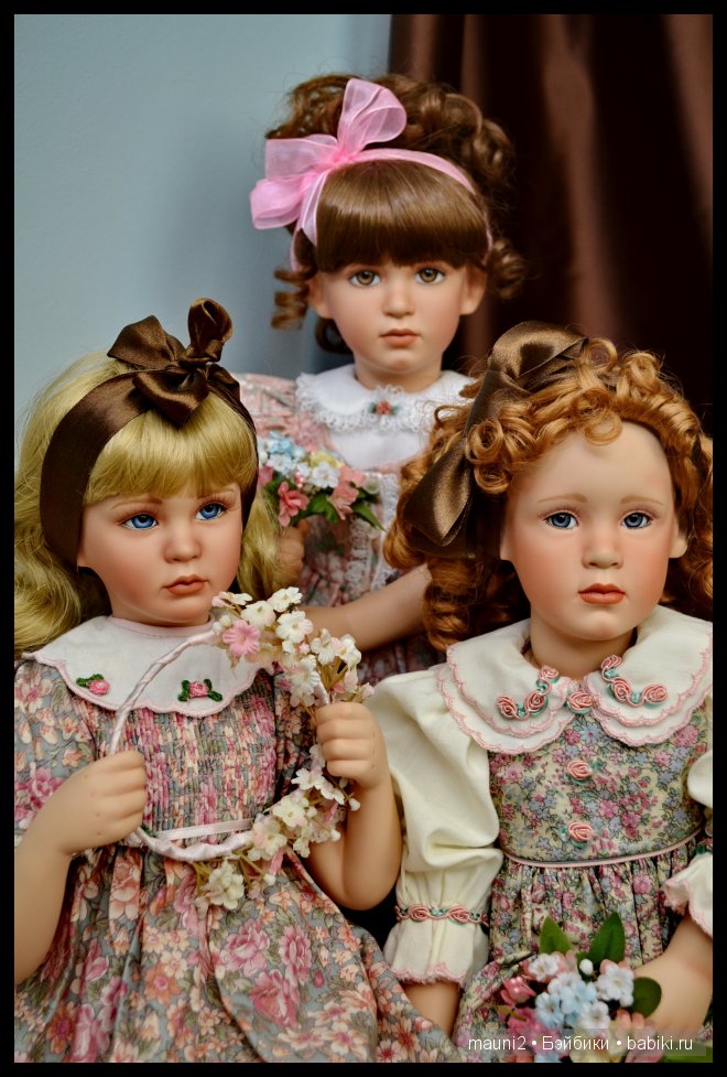 Хорошая девочка Эшли. Фарфоровая кукла Pamela Phillips