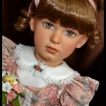 Хорошая девочка Эшли. Фарфоровая кукла Pamela Phillips