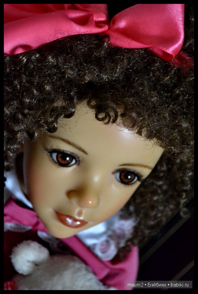 Девочка с пружинками в волосах. Коллекционная кукла Jane Bradbury (фото 6)