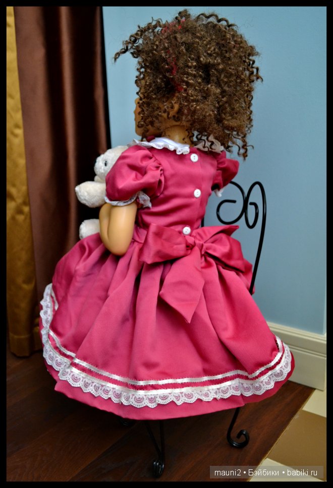 Девочка с пружинками в волосах. Коллекционная кукла Jane Bradbury