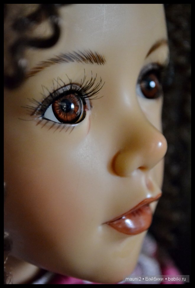 Девочка с пружинками в волосах. Коллекционная кукла Jane Bradbury (фото 7)