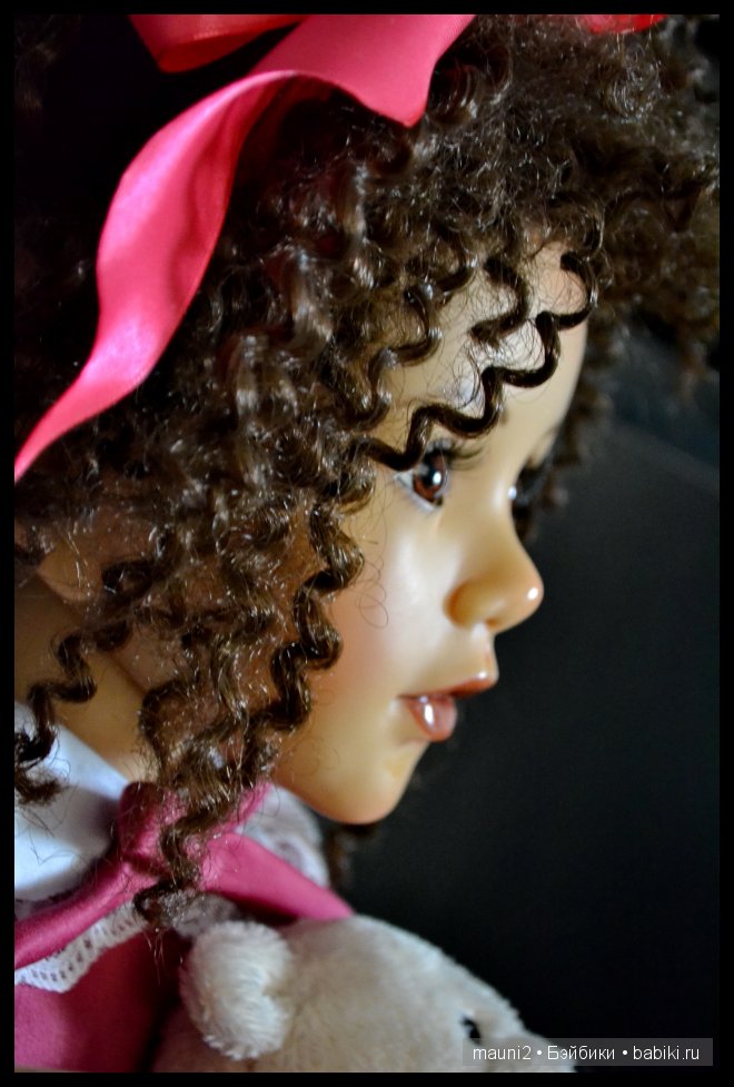 Девочка с пружинками в волосах. Коллекционная кукла Jane Bradbury (фото 9)