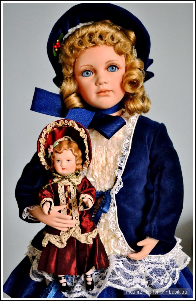 Николь и ее куклы. Из фарфора (фото 3)