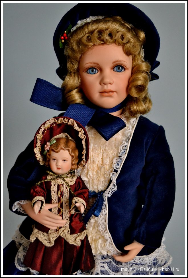 Николь и ее куклы. Из фарфора (фото 9)