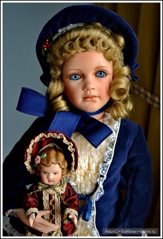 Николь и ее куклы. Из фарфора (фото 2)
