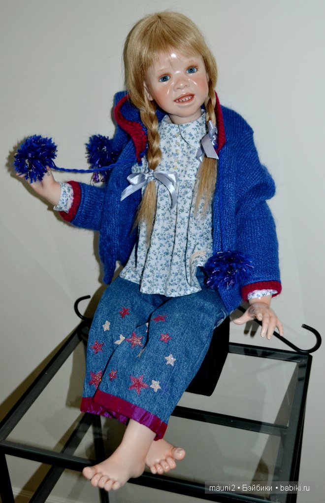 Обаяшка-хулигашка, но такая классная! Кукла Susan Krey