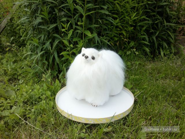 шпиц валяный