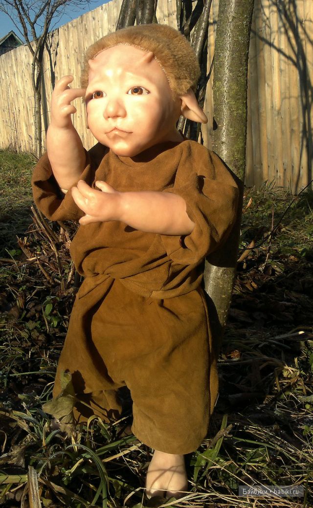 Ребёнок фавна. Кукла своими руками от Руженцевой Ольги (фото 5)