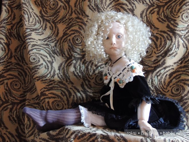 Эльвира Дюбуа. Авторская кукла Ольги Руженцевой