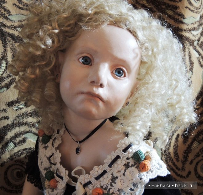 Эльвира Дюбуа. Авторская кукла Ольги Руженцевой