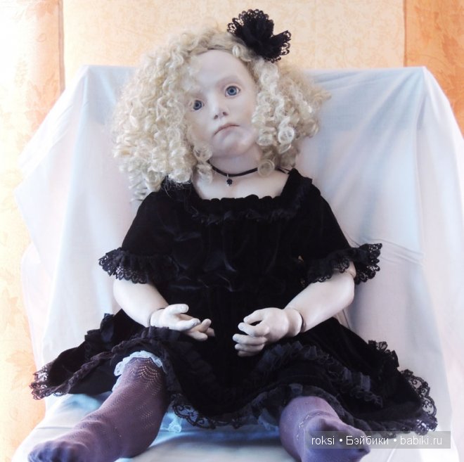 Эльвира Дюбуа. Авторская кукла Ольги Руженцевой