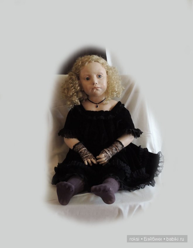 Эльвира Дюбуа. Авторская кукла Ольги Руженцевой