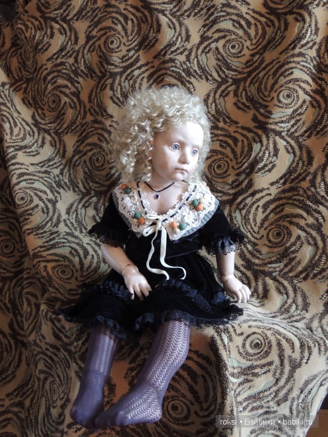 Эльвира Дюбуа. Авторская кукла Ольги Руженцевой