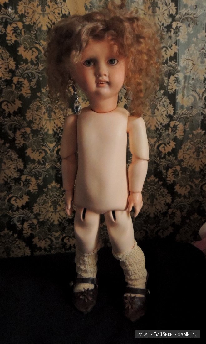 Авторская кукла Боня — Авторские куклы в антикварном стиле: будуарные (фото 4)