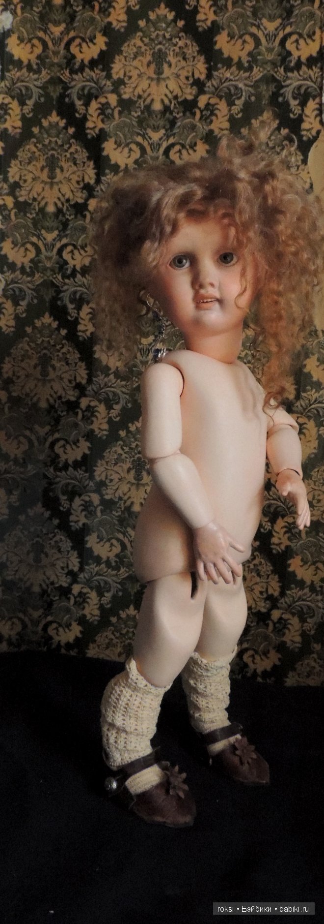 Авторская кукла Боня — Авторские куклы в антикварном стиле: будуарные (фото 2)