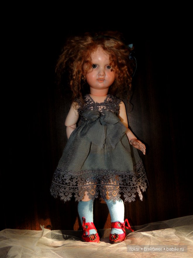 Авторская кукла Боня — Авторские куклы в антикварном стиле: будуарные (фото 3)