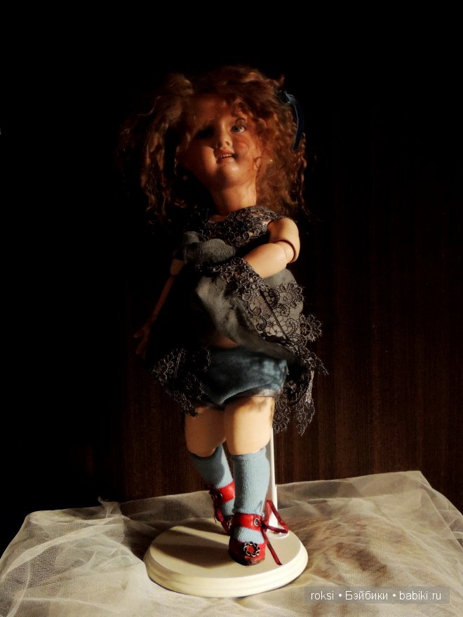 Авторская кукла Боня — Авторские куклы в антикварном стиле: будуарные (фото 6)