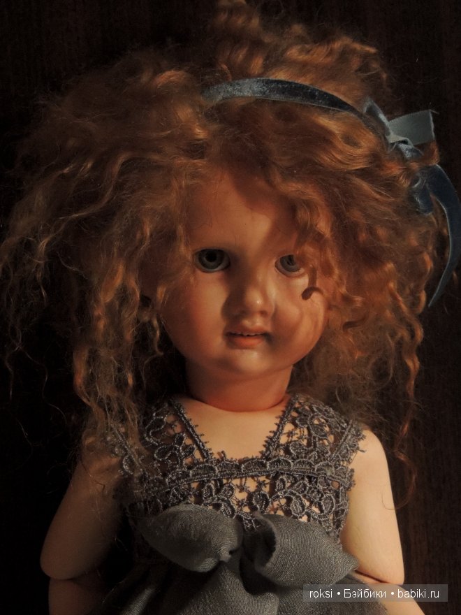 Авторская кукла Боня — Авторские куклы в антикварном стиле: будуарные (фото 4)