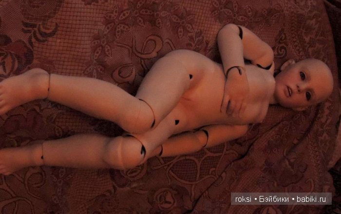 Немного процесса. Авторская кукла (фото 4)