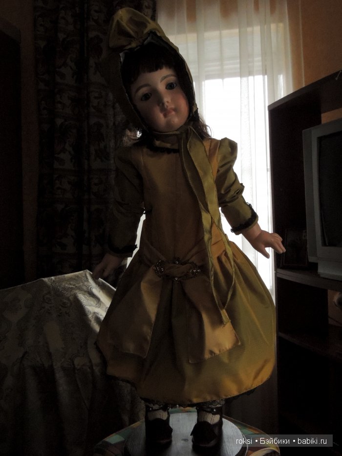 Воспроизведение Jumeau TRISTE 95см (фото 4)