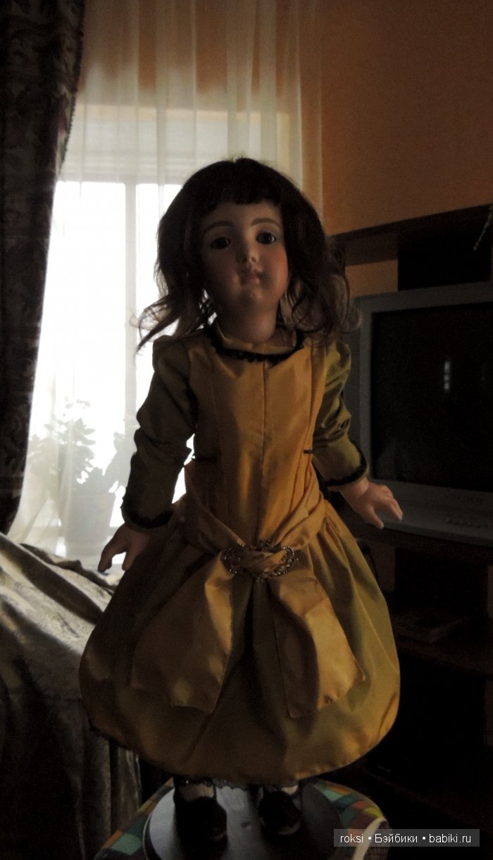 Воспроизведение Jumeau TRISTE 95см (фото 5)