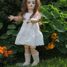 Редкая французская кукла  BEBE BY PINTEL & GODCHAUX.