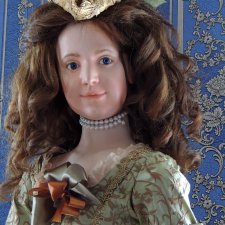 Шарнирная кукла Мария Терезия - Австрийская