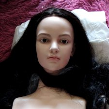 Добрый день. Немного процесса... большая кукла 154 см