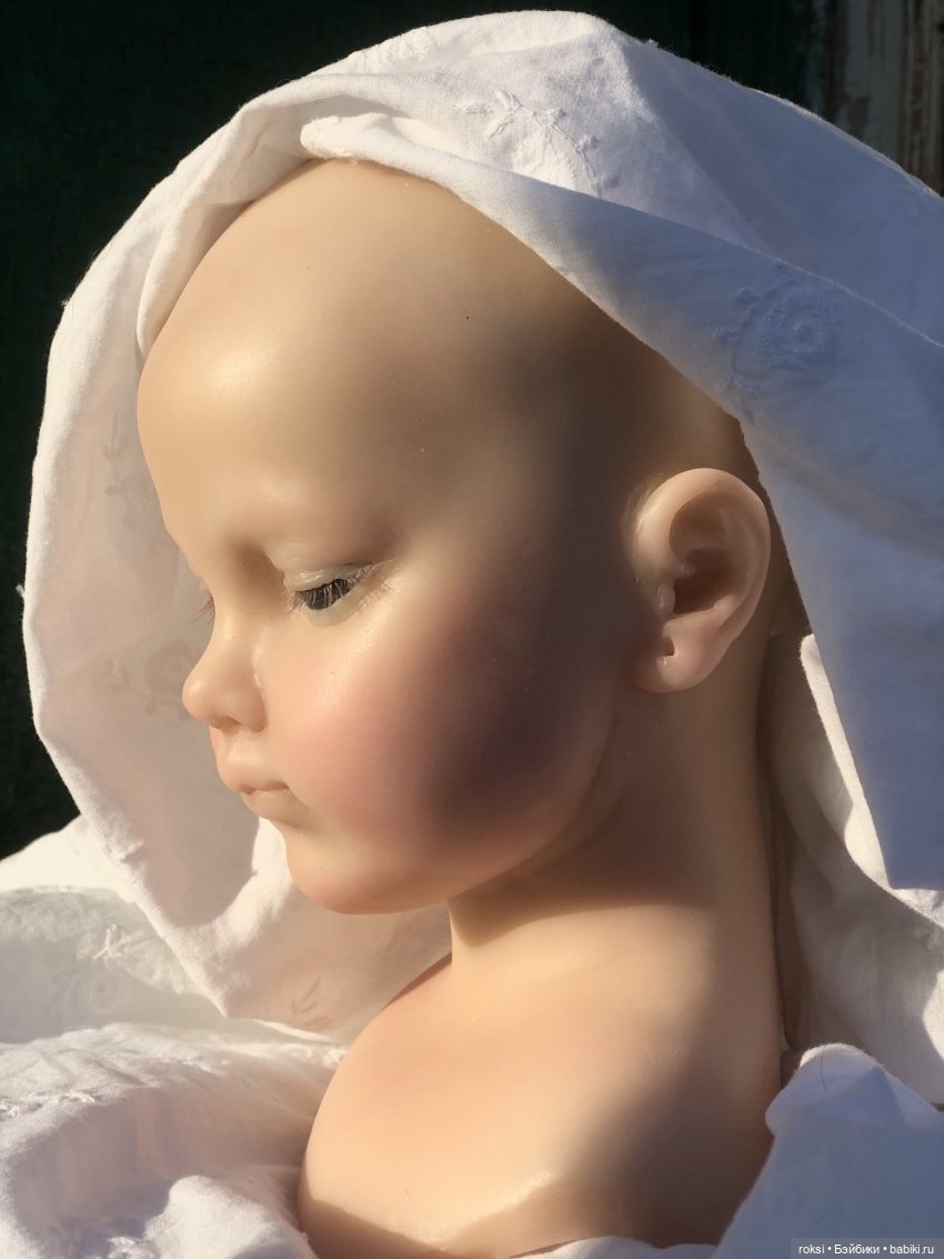 Процесс работы - воск | Бэйбики Процесс работы - воск — Авторские шарнирные куклы своими руками: лепка (фото 10)