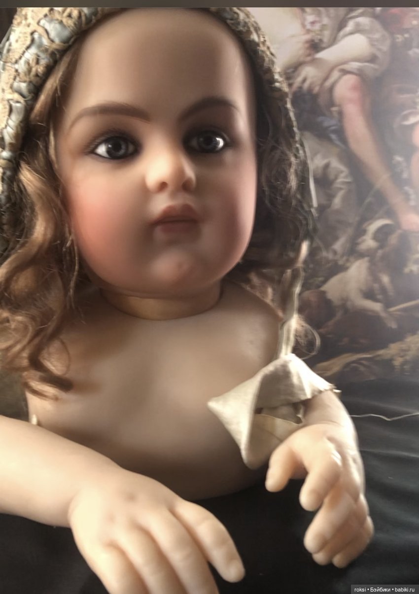 Авторская кукла Bru Jne 95см.процесс. Воск (фото 7)