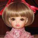 Вот моя Бонечка дома,от фирмы Iplehouse молд Bordy.