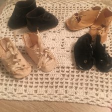 Обувь для антикварных кукол