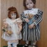 Эмили и девочка с персиками от Дианы Эффнер