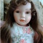 Коллекционные фарфоровые куклы Jrene и Lexy от Pauline Bjonness Jacobsen