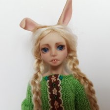 Кукла-зайка от Анастасии Науменко