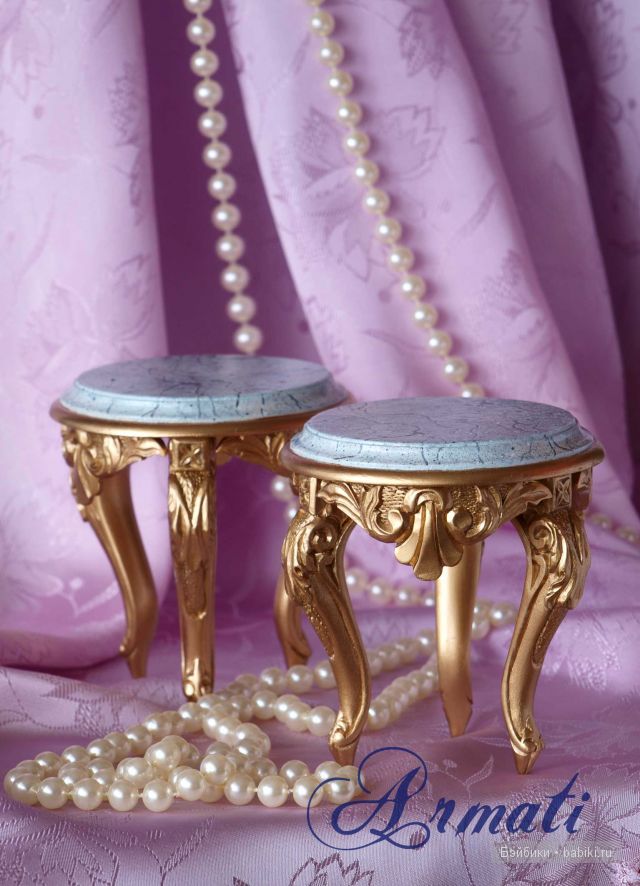 Чайные столики от ARMATI, мебель для кукол