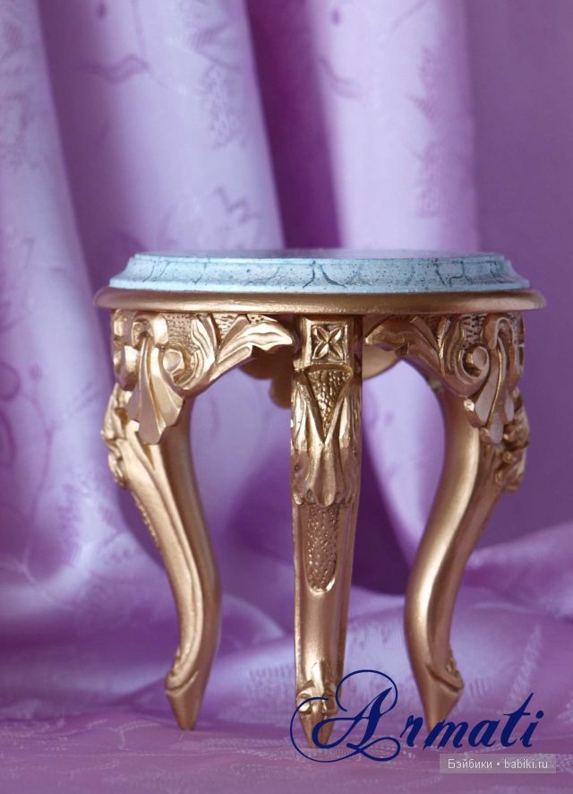Чайные столики от ARMATI, мебель для кукол