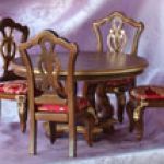 Обеденный гарнитур - кукольная мебель