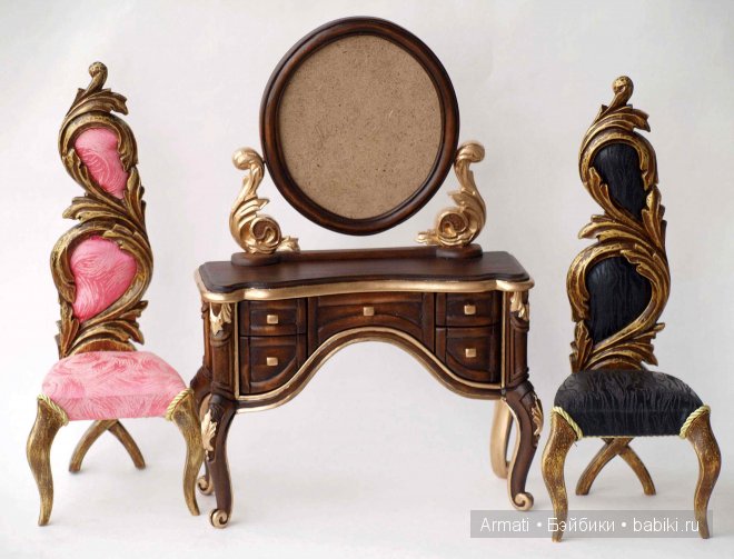 КОМПЛЕКТ МЕБЕЛИ от "ARMATI - МЕБЕЛЬ ДЛЯ ЛЮБИМЫХ КУКОЛ"