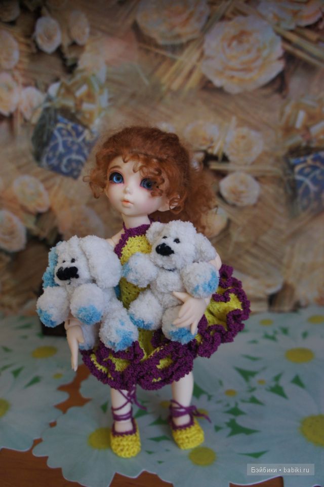 Счастливая обладательница новых друзей