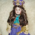 Фарфоровая красавица-реплика Эсмеральда от  Патрисии Ловелесс