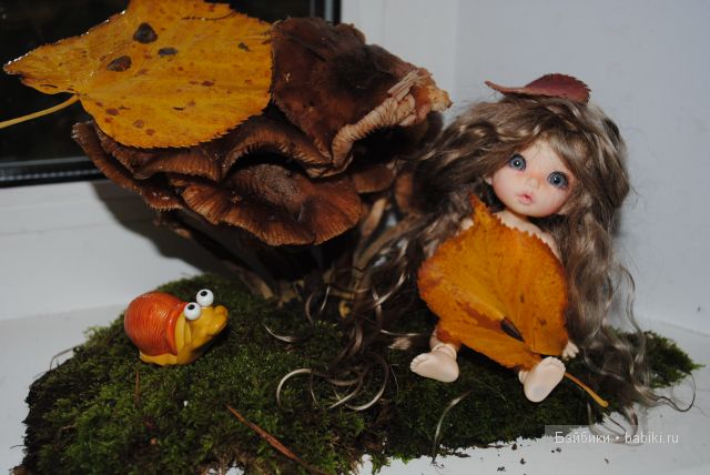 Грибная Феечка | Бэйбики Грибная Феечка — Куклы Fairyland (ФэйриЛэнд): BJD (БЖД) (фото 5)