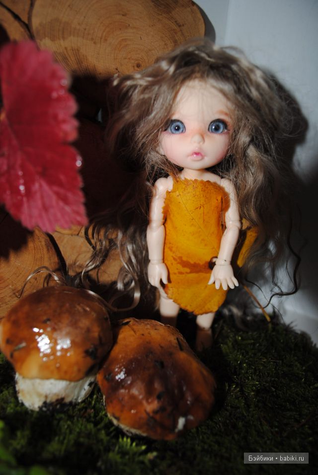 Грибная Феечка | Бэйбики Грибная Феечка — Куклы Fairyland (ФэйриЛэнд): BJD (БЖД) (фото 2)