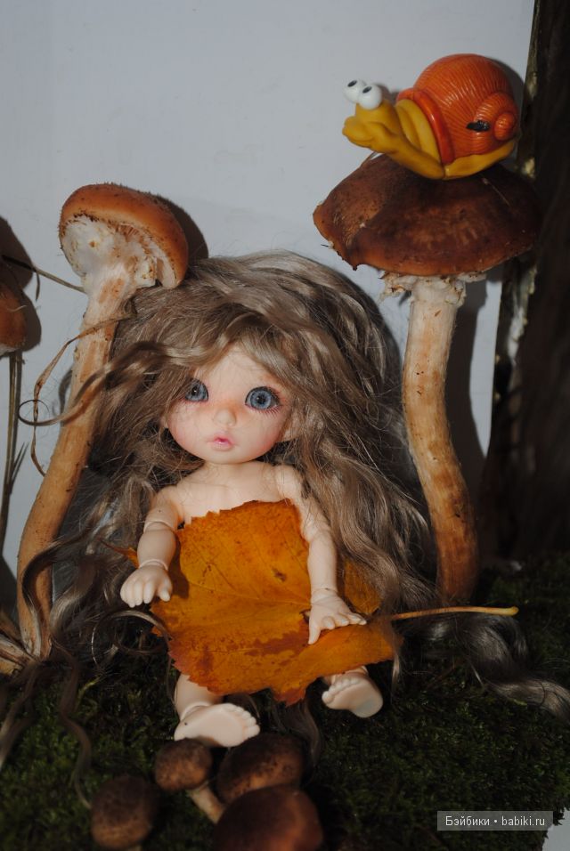 Грибная Феечка | Бэйбики Грибная Феечка — Куклы Fairyland (ФэйриЛэнд): BJD (БЖД) (фото 6)